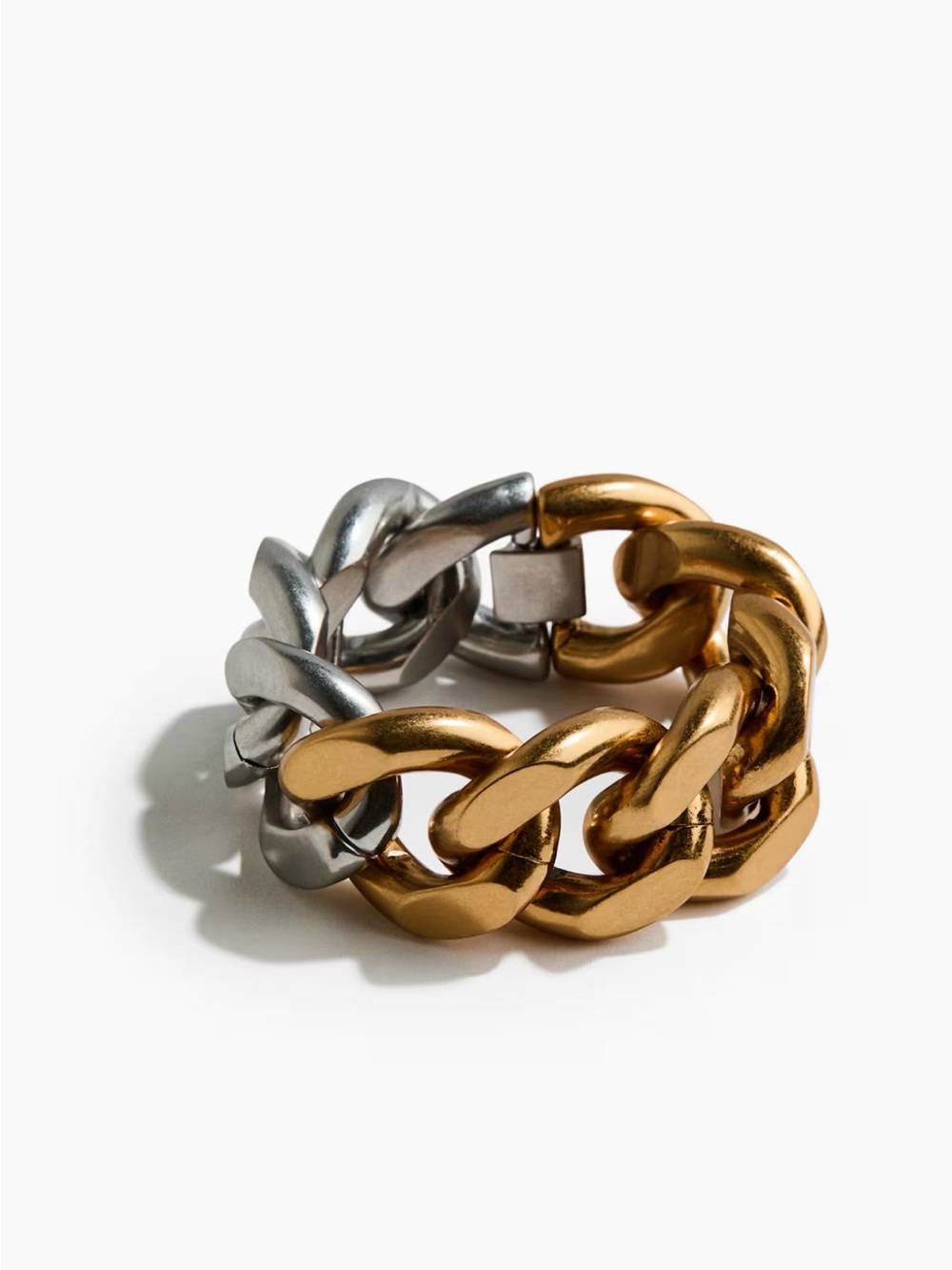 Stella McCartney X  H&M Two-Tone Chunky Chain Bracelet